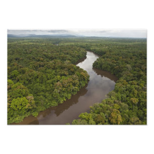 Essequibo River, longest river in Guyana, and 5 Photo Print