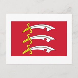 Essex Flag Postcard