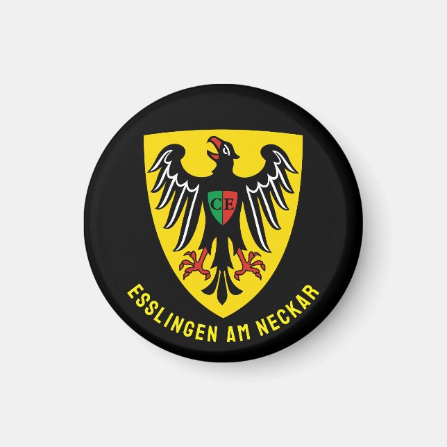 Esslingen am Neckar coat of arms, Germany Magnet (Front)