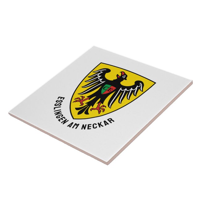 Esslingen am Neckar coat of arms, Germany Tile (Side)