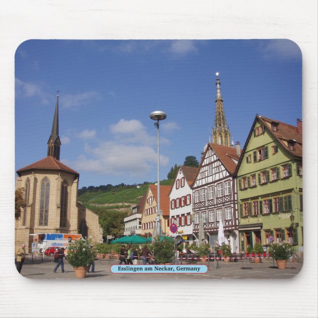 Esslingen am Neckar, Germany Mouse Pad (Front)