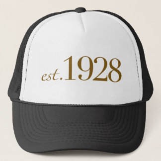 Est 1928 trucker hat