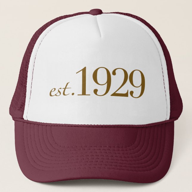 Est 1929 trucker hat (Front)