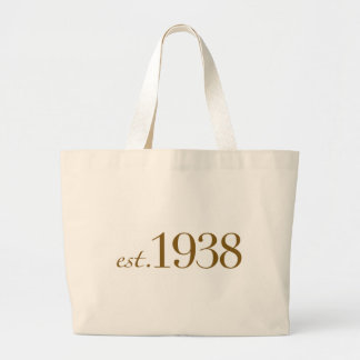 Est 1938 large tote bag