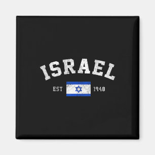 Est. 1948 Israelis Flag Independence Day Magnet