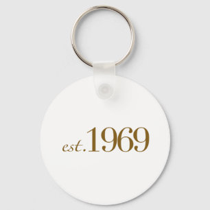 Est 1969 key ring