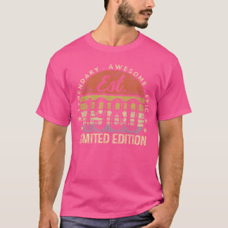 Est 1980 Limited Edition th Birthday Vintage Year  T-Shirt