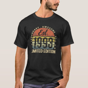 Est 1993 Limited Edition 29th Birthday Vintage 29 T-Shirt