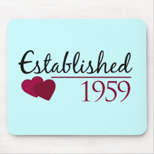 Established 1959 mouse pad