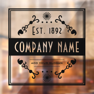 Established Business Name, Decorative