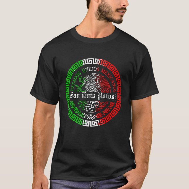 Estado de San Luis Potosí mexico emblem shirt (Front)