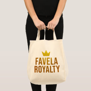 Estampa Hip Hop - Favela Royalty - Bolsa Tote Bag