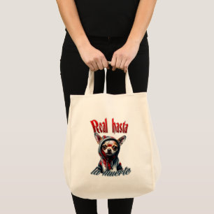 Estampa Hip Hop - Real Hasta La Muerte - Bolsa Tote Bag