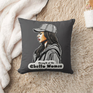 Estampa Hip Hop - Strength of Woman - Almofada Cushion