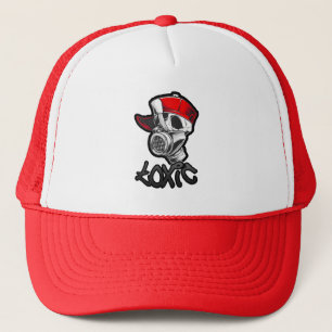 Estampa Hip Hop - Toxic Skull - Bone Trucker Hat