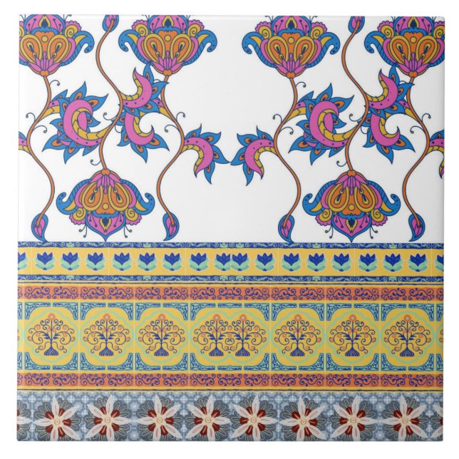 Estampas Indianas Tile (Front)