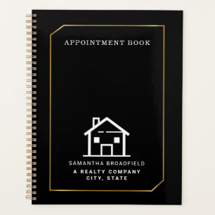Estate Agent Broker Logo Appointment Book Planner
