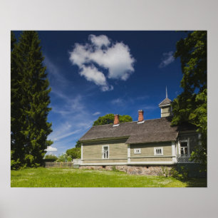 Estate building at Mikhailovskoye Poster