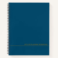 Estate Planning Portfolio - Black | Blue