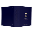 Estate Planning Portfolio Navy Blue Gold