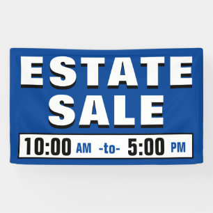 Estate Sale with Times Banner