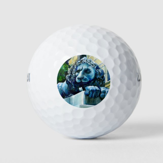 Esteemed Feline Golf Balls (Front)