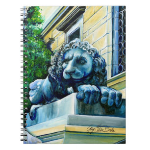 Esteemed Feline, Washington DC, USA Spiral Notebook