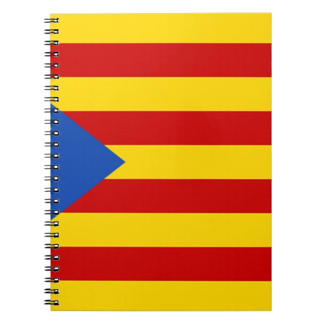 Estelada, bandera independentista de Catalunya Notebook (Front)