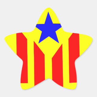 Estelada Catalana Star Sticker