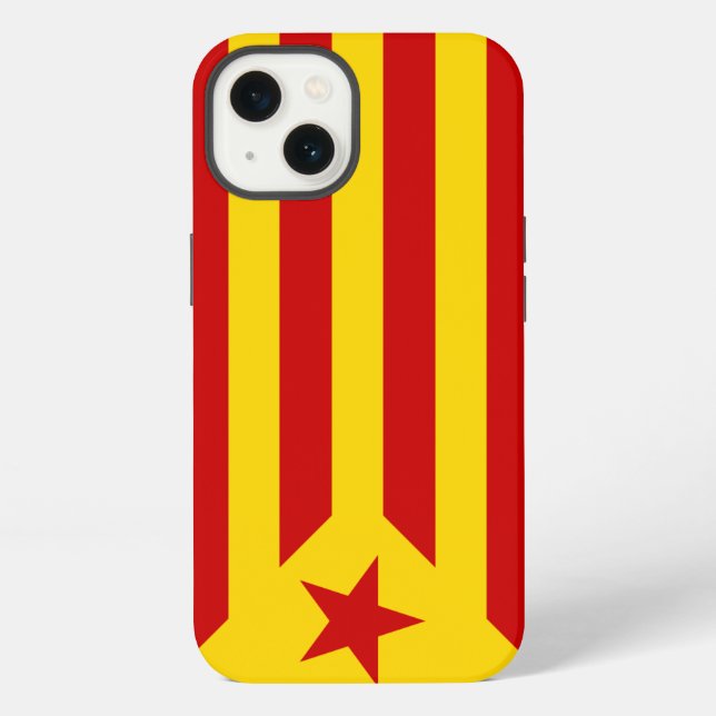 Estelada (red version) iPhone case (Back)
