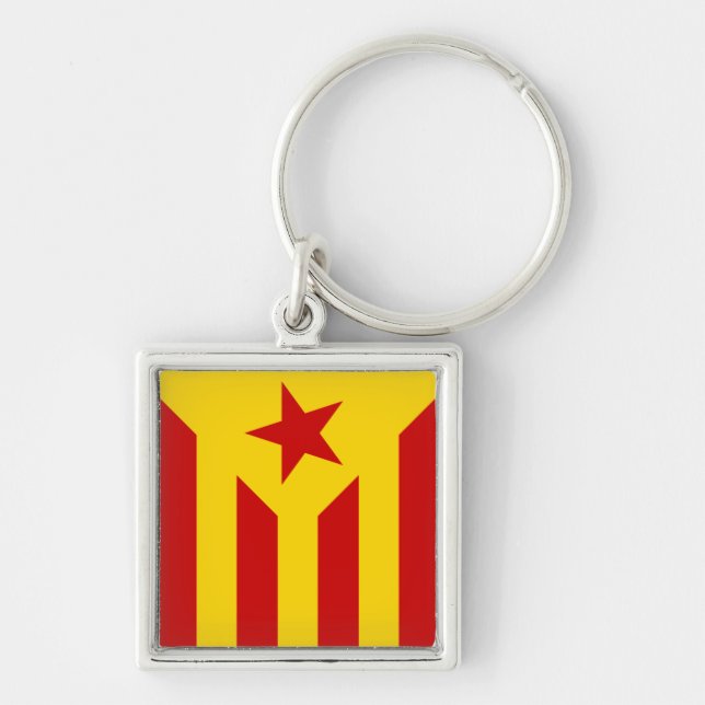 Estelada (red version) key ring (Front)