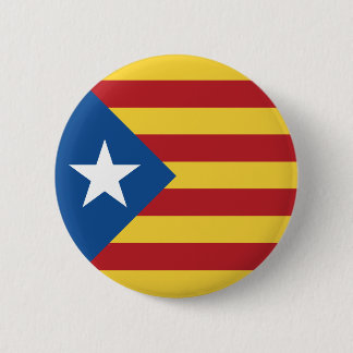 ESTELADA SENYERA CATALONIA LLIURE 6 CM ROUND BADGE