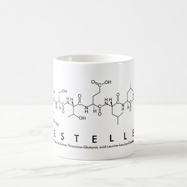 Estelle peptide name mug (Center)