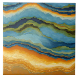 "Estepona" Horizontal Fractured Layers  Tile