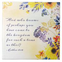 Ester 4:14 Come to the Kingdom for such a Time