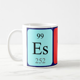 Ester periodic table name mug