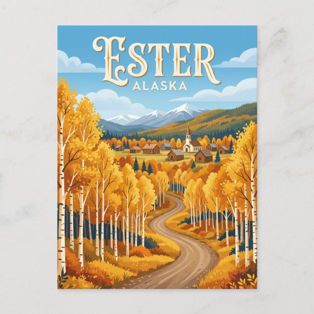 Ester USA Postcard (Front)
