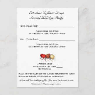 Esterline RSVP Invitation