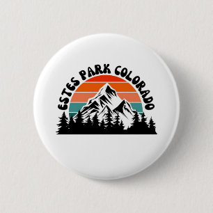 Estes Park 6 Cm Round Badge