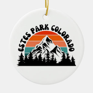Estes Park Ceramic Tree Decoration