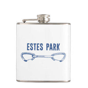 Estes Park Climbing Quickdraw Hip Flask