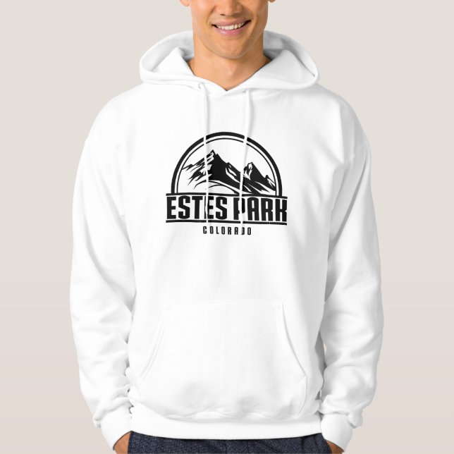 Estes Park Colorado Hoodie (Front)