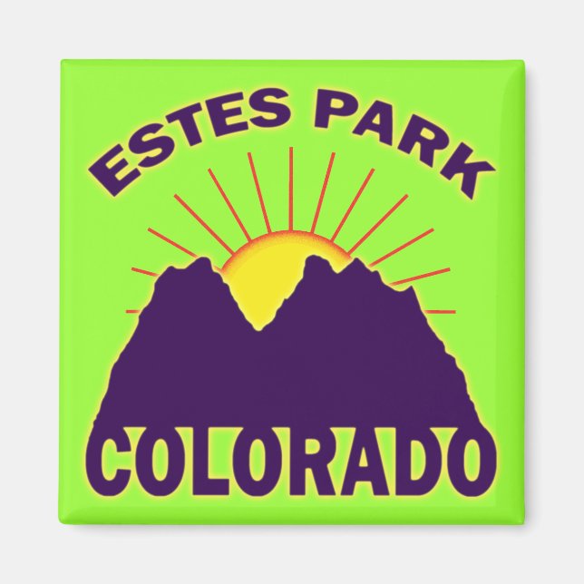 ESTES PARK COLORADO MAGNET (Front)