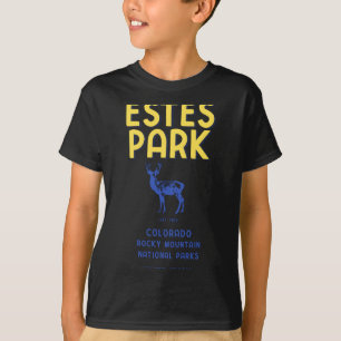 Estes Park Colorado National Park Elk T Shirt