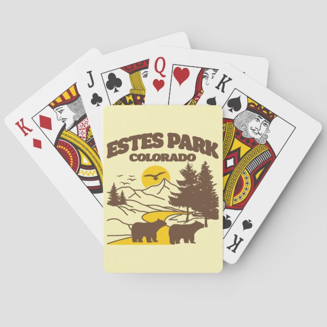 Estes Park,Colorado Playing Cards (Back)