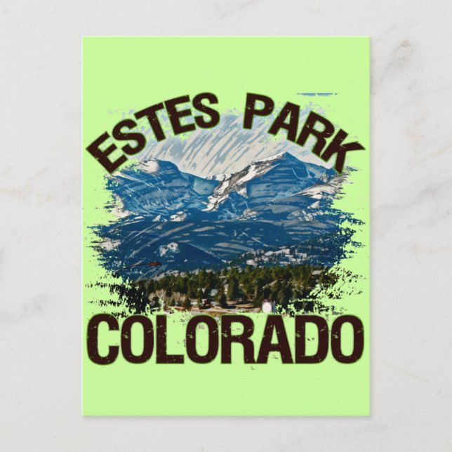 Estes Park, Colorado Postcard (Front)