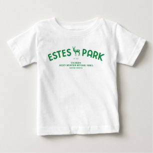 Estes Park Colorado Rocky Mountain National Park B Baby T-Shirt