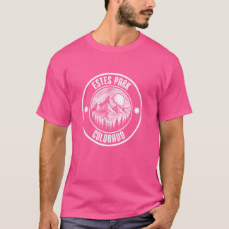Estes Park Colorado USA Mountain Design T-Shirt