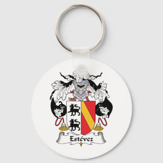 Estevez Family Crest Key Ring