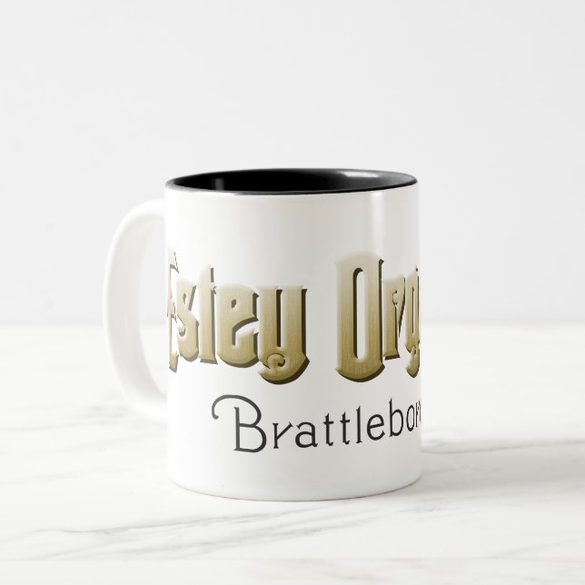 Estey Organ Co. Logo Mug (Front Left)